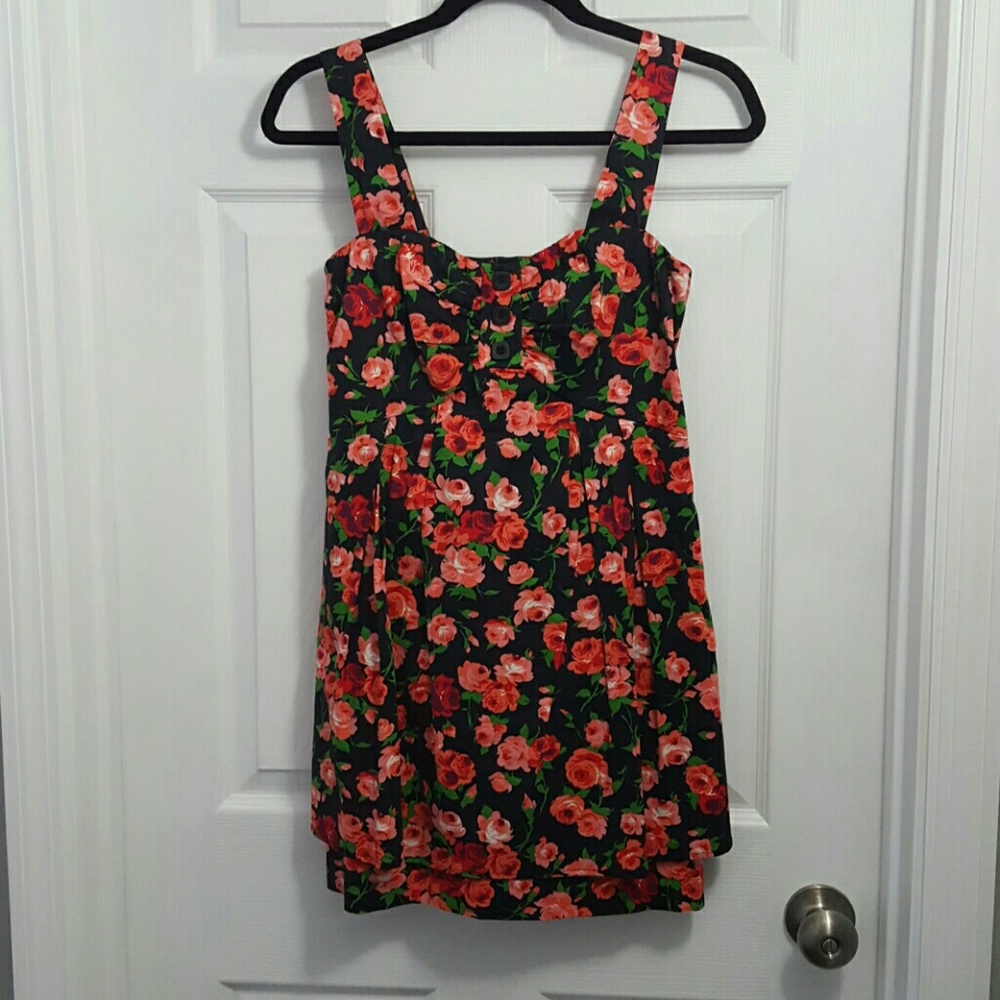 Cotton floral dress
